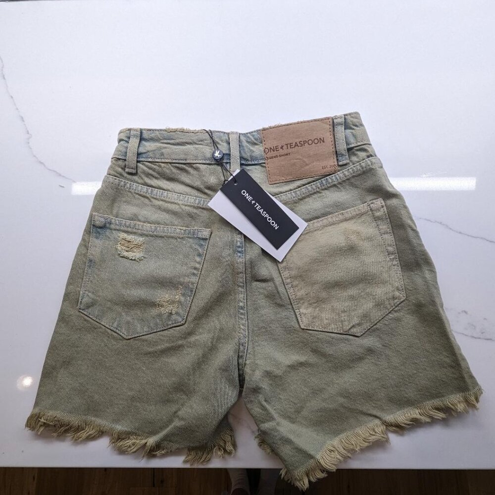 Denim Shorts One Teaspoon brand Size 22 waist